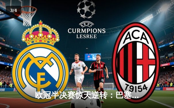 欧冠半决赛惊天逆转：巴塞罗那3-2力克巴黎圣日耳曼，梅西绝杀晋级决赛 - 3